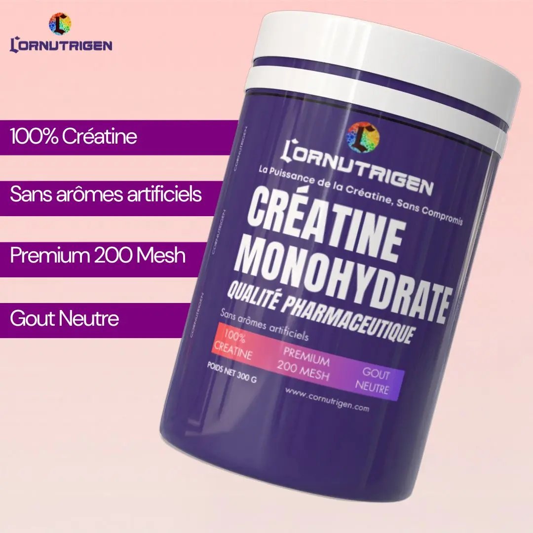Créatine Monohydrate - 300G Cornutrigen